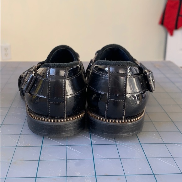 OPENING CEREMONY Black patent loafers - Picture 4 of 9